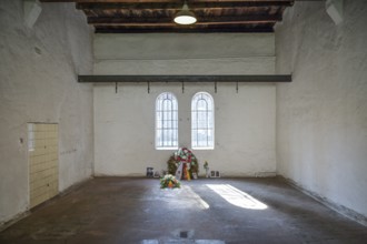 Gallows hook of the execution site, Plötzensee Memorial, Hüttigpfad, Charlottenburg-Nord, Berlin,