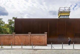 Berlin Wall Memorial, sight and reminder of the division by the Berlin Wall and of the fatalities