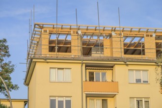 Roof conversion, extension, residential building, Gartenfelder Straße, Haselhorst, Spandau, Berlin,