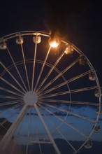 Ferris wheel catches fire at the Highfield Festival on Friday, Störmthaler See, 17.08.2024