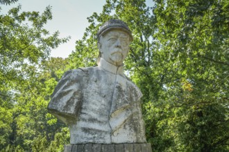 Bismarck Monument, Kronprinzessinnenweg, Wannsee, Steglitz-Zehlendorf, Berlin, Germany, Europe