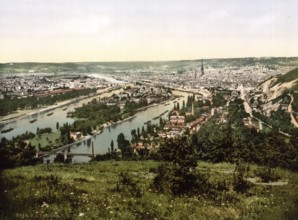 Bonsecours, French commune in the Département Seine-Maritime in the Normandy region, Rouen, France,