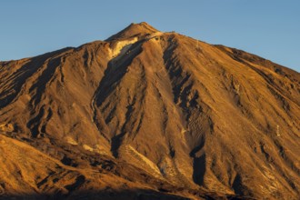 Panorama during the ascent to Alto de Guajara, 2715m, over the Teide National Park, Parque Nacional