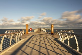 New pier in Prerow, at 720 metres the longest pier on the Baltic Sea, Prerow,