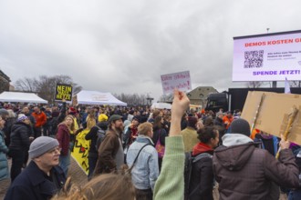 160 organisations and initiatives demonstrated against the right in Dresden on Saturday. Around 10,