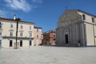 Umag is a small Croatian town with a harbour on the north-west coast of Istria, Croatia, Europe