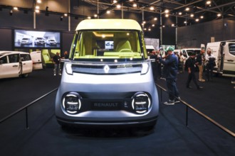 Renault Estafette Concept electric delivery van, IAA Transportation trade fair Hanover, Hanover,