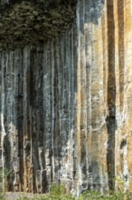 Magnificent basalt organs of Chilhac in Haute-Loire, Auvergne-Rhône-Alpes, France, Europe