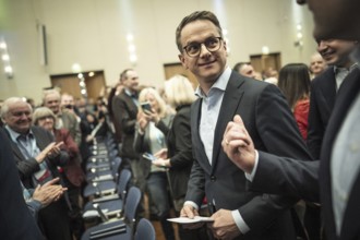 CDU Secretary General Carsten Linnemann attends the CDU policy convention in Cologne, 1 March 2024,