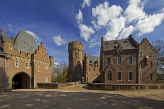 Paffendorf Castle, popular excursion destination, Bergheim, Rhine-Erft district, Rhenish lignite