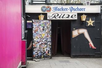 Sex Bar, Reeperbahn, St. Pauli, Hamburg, Germany, Europe