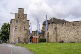 Broich Castle, Carolingian fortified castle, today a cultural and event location, Mülheim an der