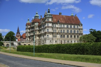 Europe, Germany, Mecklenburg-Western Pomerania, Güstrow, Güstrow Castle, built in the 16th century,