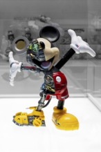 Mickey Mouse half robot