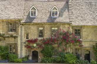 Cottage of Worcester College, University of Oxford, Oxfordshire, England, Great Britain