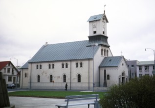 Lutheran Domkirkjan Cathedral Church, Reykjavík, Iceland, built in 1787 1972, Europe