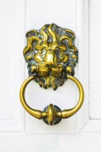 An image of a door knocker in England