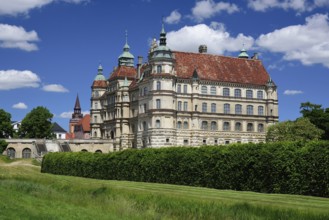 Europe, Germany, Mecklenburg-Western Pomerania, Güstrow, Güstrow Castle, built in the 16th century,