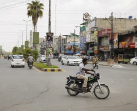 Street scene in Lahore, 22.08.2024. Photographed on behalf of the Federal Ministry for Economic