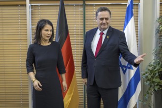 Annalena Bärbock (Alliance 90/The Greens), Federal Foreign Minister, photographed during her visit