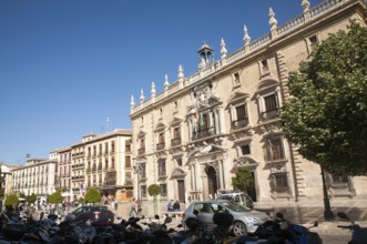 Real Chancilleria, Royal Chancellory building, in Plaza Neuva, Granada, Spain, Europe