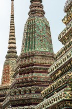 Ornate building at Wat Pho Temple, Buddhism, religion, world religion, art, architecture,