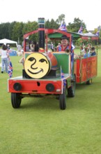 Toy train ride for children