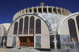 Tigray region, Axum, Aksum, St Mary's Cathedral, Maryam Tsion, Ethiopia, Africa