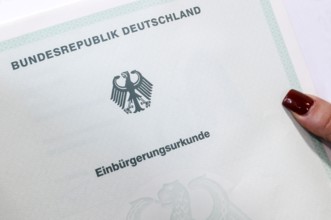 Berlin, 17.01.2023, certificate of naturalisation