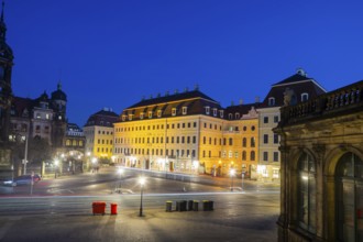 The Taschenbergpalais was built from 1705 as a baroque aristocratic palace in Dresden. After its