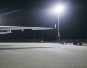 Christian Lindner (FDP), Federal Minister of Finance, photographed while boarding an aircraft of