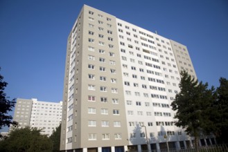 High rise inner city flats, Anlaby Road, Hull, Yorkshire, England, United Kingdom, Europe