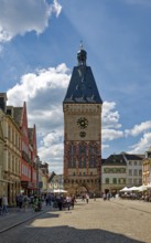 Altpörtel city gate, remnant of the medieval city fortifications, Speyer, Rhineland-Palatinate,