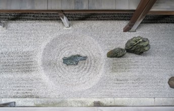 Totekiko Stone Garden, Daitoku-ji temple, Kyoto, Japan, Asia