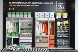 Ikea wardrobes, Bangkok, Thailand, Asia