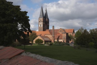 Jerichow Monastery, considered the oldest brick building in northern Germany, located on the