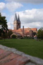 Jerichow Monastery, considered the oldest brick building in northern Germany, located on the