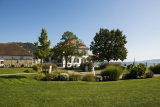 Lake promenade, Ludwigshafen, Bodman-Ludwigshafen, Constance district, Lake Constance,