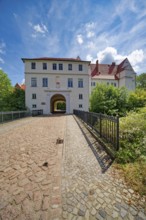 Johann-Georg-Bau, Köthen Palace and Palace Park, Köthen, Saxony-Anhalt, Germany, Europe