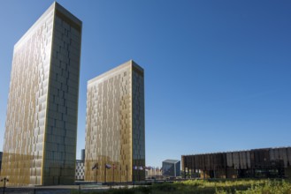 European Court of Justice, ECJ, Kirchberg Plateau, Luxembourg City, Luxembourg, Europe