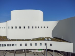 Schauspielhaus am Gustaf-Gründgens-Platz, Drohnenaufnahme, Düsseldorf, NRW, Deutschland