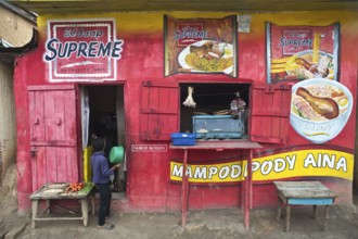 Grocery shop at Fianarantsoa, Madagascar, Africa