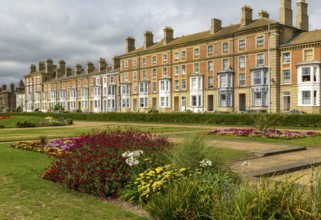 Historic buildings, Wellington Esplanade, Lowestoft, Suffolk, England, UK built 1853 architect J L