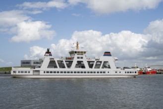 Passenger ferry and car ferry between Norddeich and Norderney, Frisia IV, Norddeich, East Frisia,