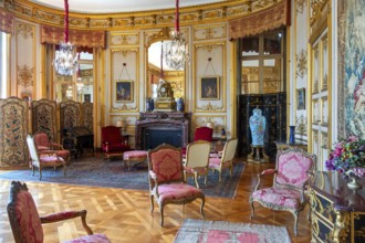 Marshalls' room at Château de Bel?il, Baroque castle in Beloeil and residence of the princes of