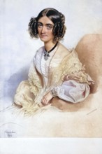 Ludmilla von Thysebaert (1809-1858), Baroness, Dame of the Order of the Star Cross, Lady of the