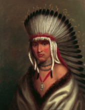 American Indian, Native American, Petalesharro, Chief of the Pawnee tribe, United States of