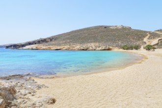 Sandy beach, Serifos Island, Cyclades Islands, Greece, Europe