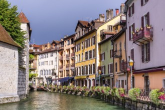 City of Annecy, Departement Haute-Savoie, region Auvergne-Rhône-Alpes, France, Europe