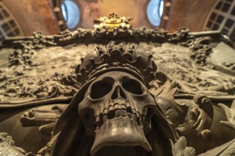 Maria Theresa Crypt in the Capuchin Crypt in Vienna, Austria, Europe